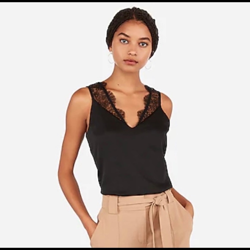 NWT Express Lace Inset Tank
